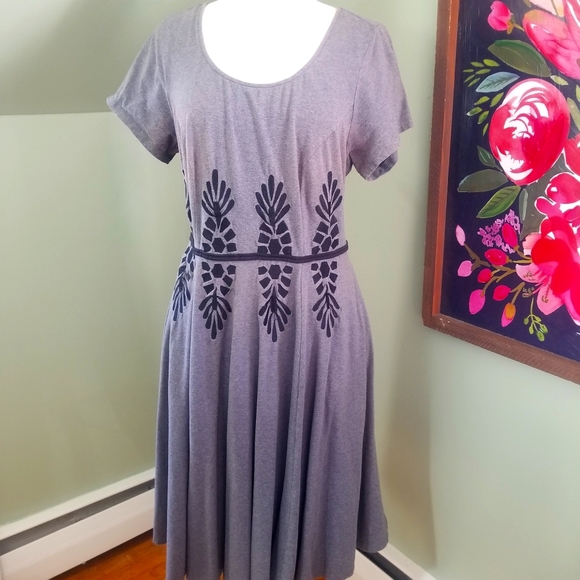 eshakti Dresses & Skirts - Eshakti gray cotton dress
